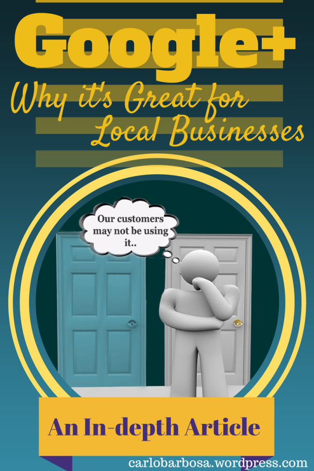 An in-depth article: why Google+is great for local businesses